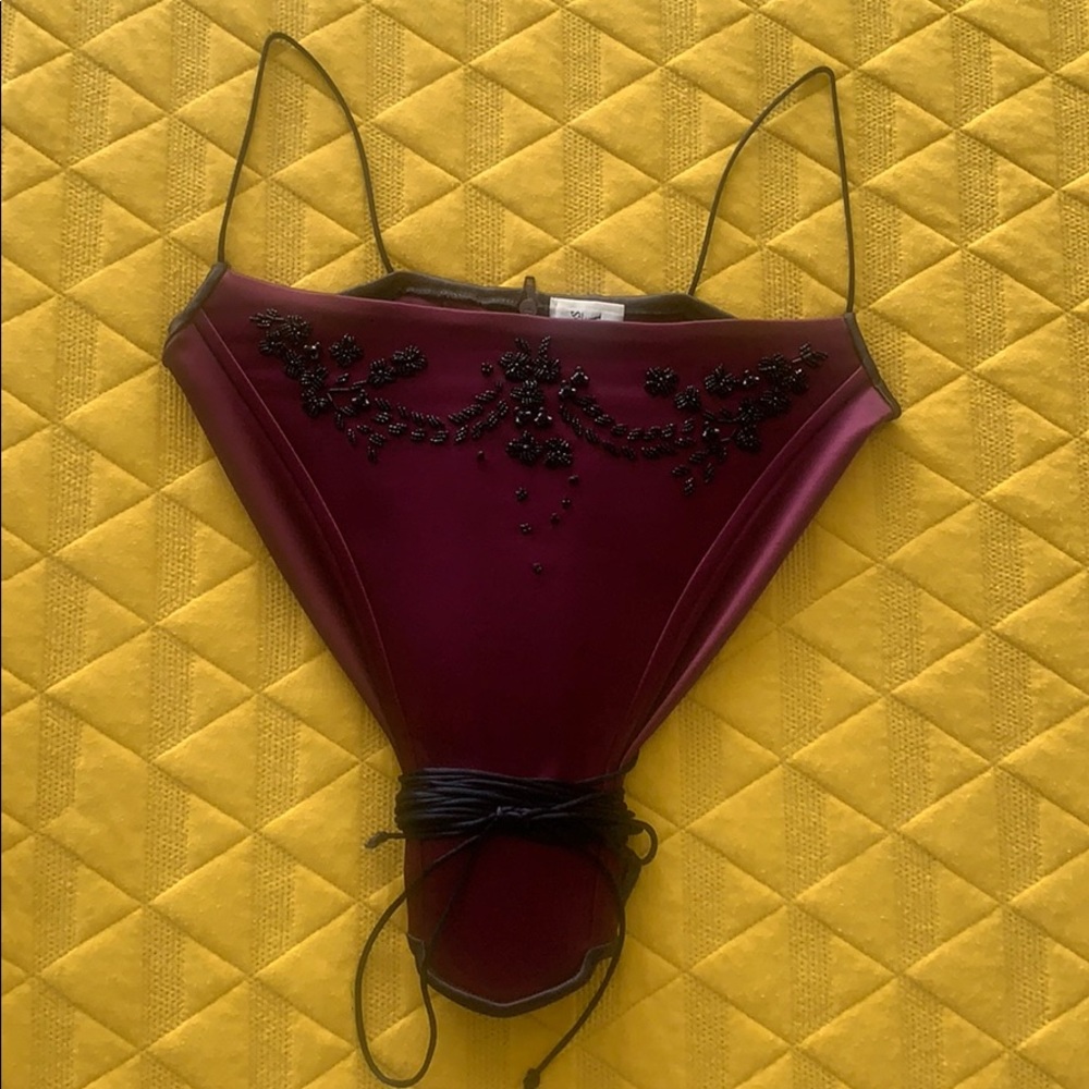 Purple Corset
